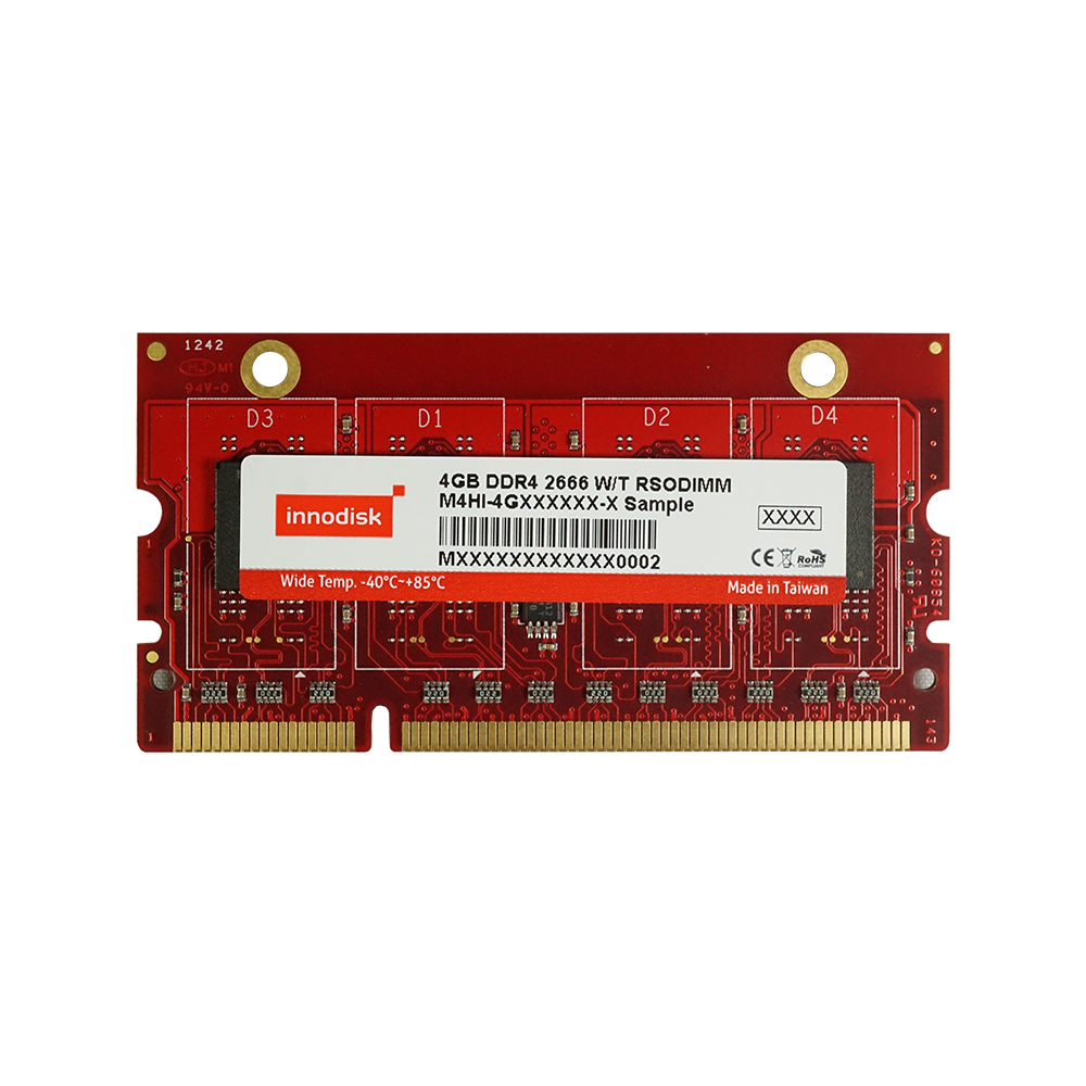 DDR4 宽温强固型 SODIMM